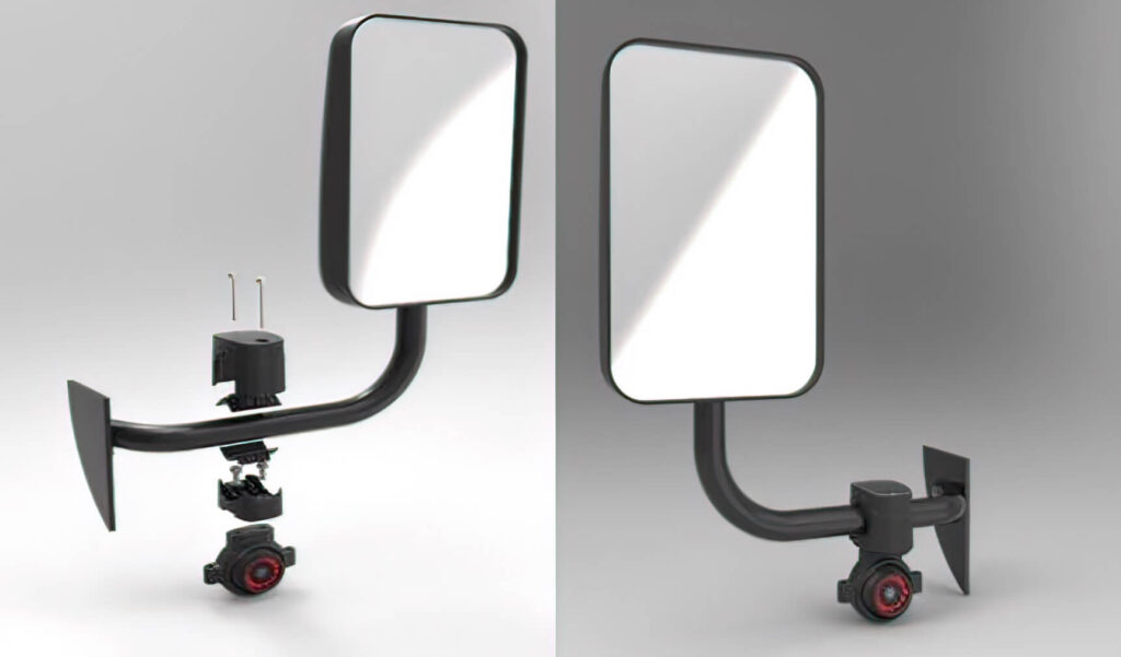 Truck Side Mirror Camera | Semi Truck Side Mirror Cameras